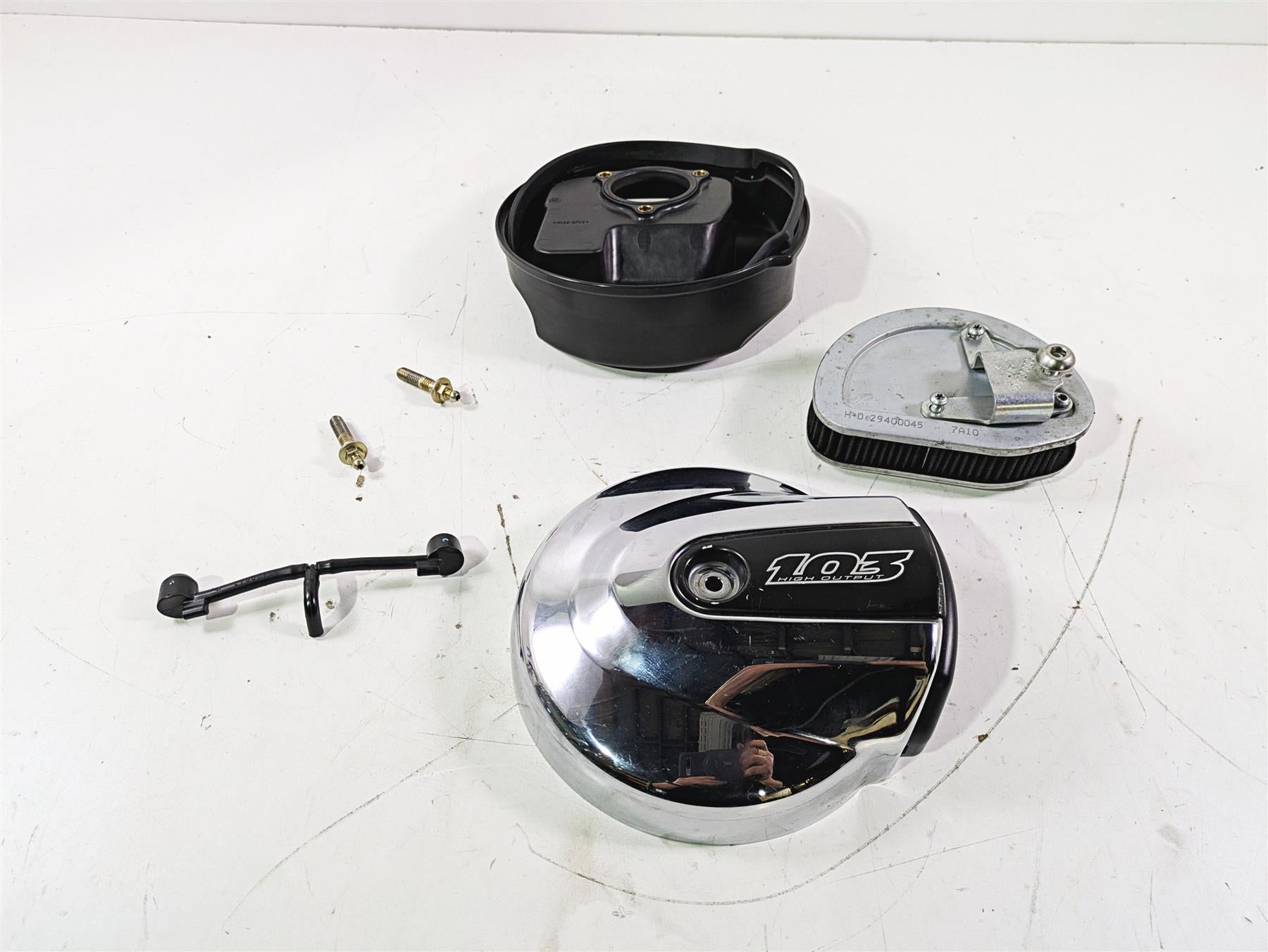 2016 Harley Touring FLTRX Road Glide Air Breather Filter High Output 29400045 | Mototech271
