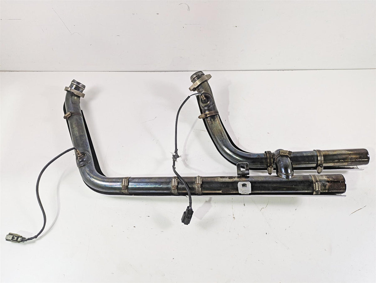 2014 Harley FLS Softail Slim Oem Stock Exhaust Header Manifold Set 65600049 {{ shop.shopifyCountryName }} - Mototech271