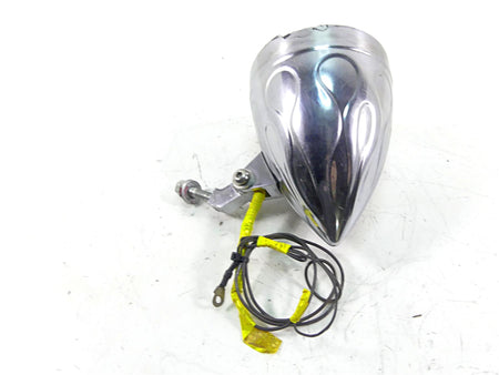 2009 Big Dog K9 Flames Skull Headlight Headlamp Head Light Lamp -Read {{ shop.shopifyCountryName }} - Mototech271