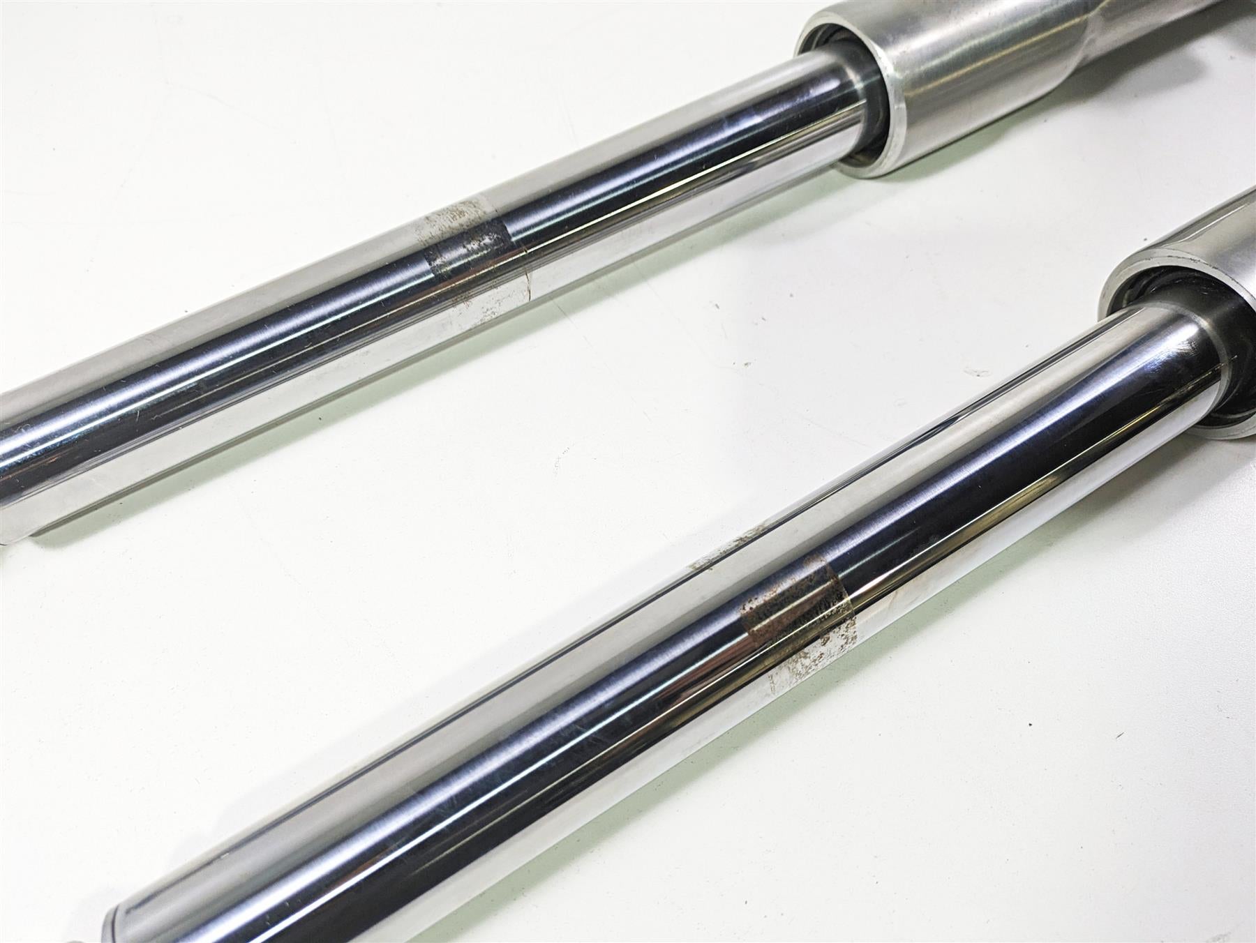 2003 Harley FLSTC Softail Heritage 100th Front Fork Legs 41mm 45915-00 45916-00 {{ shop.shopifyCountryName }} - Mototech271