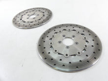Load image into Gallery viewer, 2009 Harley FXDF Dyna Fat Bob Front Sunstar Brake Disc Rotor Set 42040-06
