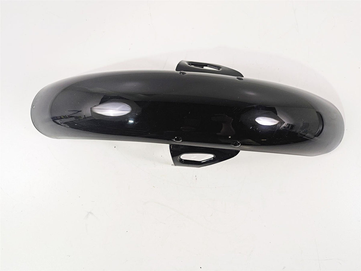 2009 Harley FXDC Dyna Super Glide Front Fender Vivid Black 60139-06B {{ shop.shopifyCountryName }} - Mototech271