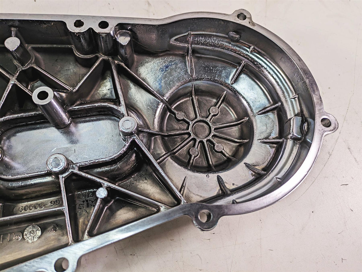 2000 Harley FXSTS Softail Springer Outer Primary Drive Clutch Cover 60506-99 {{ shop.shopifyCountryName }} - Mototech271