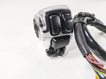 2007 Harley Touring FLHTCU SE CVO E-Glide Chrome Hand Control Switches 71682-06A {{ shop.shopifyCountryName }} - Mototech271