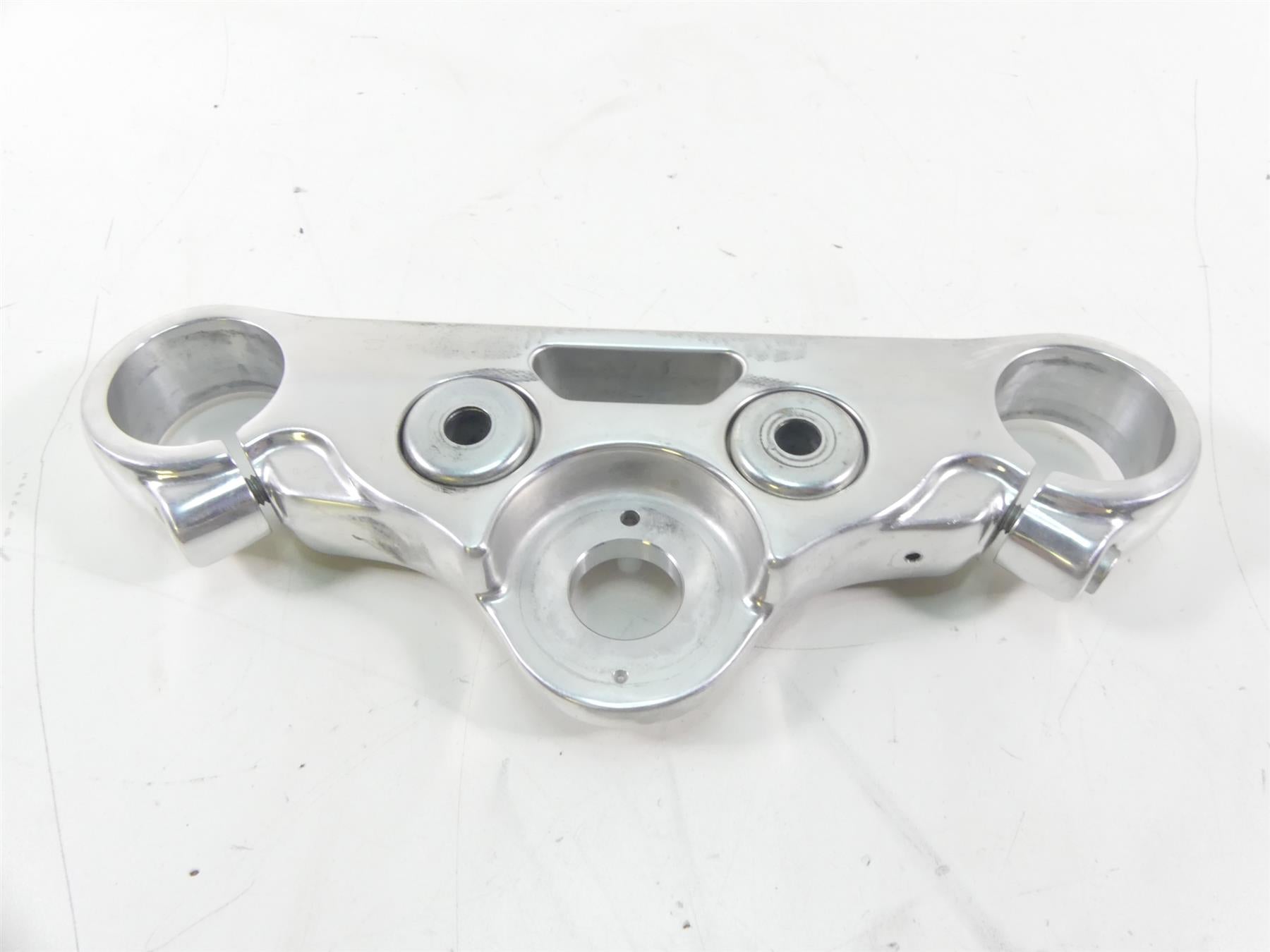 2009 Harley FXDF Dyna Fat Bob Upper Triple Tree Steering Clamp - 49mm 47661-08 {{ shop.shopifyCountryName }} - Mototech271
