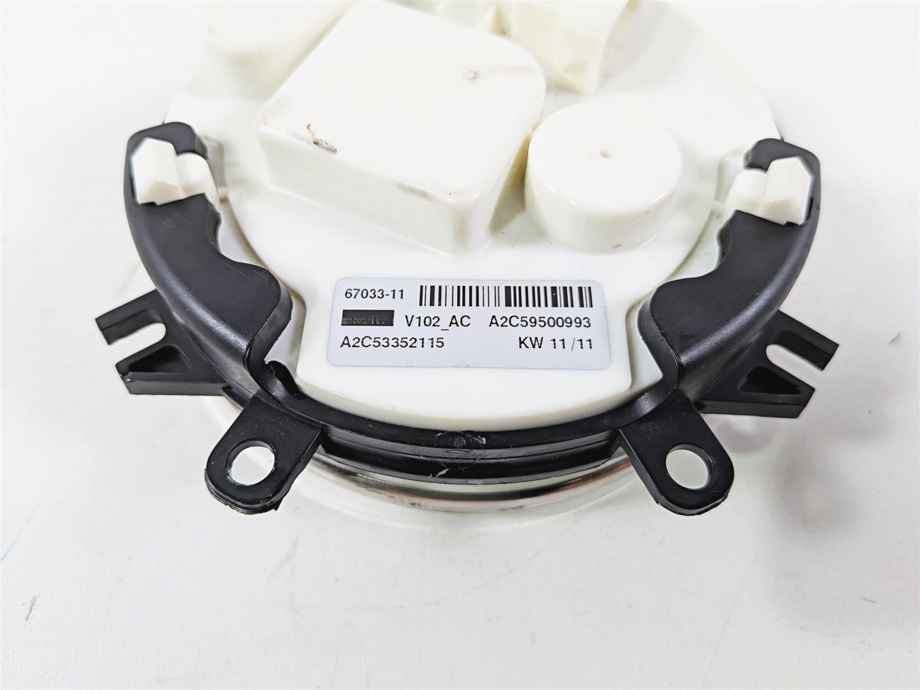 2012 Harley Softail FLSTF Fat Boy Speedometer Gauges FOR PARTS 67033-11B {{ shop.shopifyCountryName }} - Mototech271