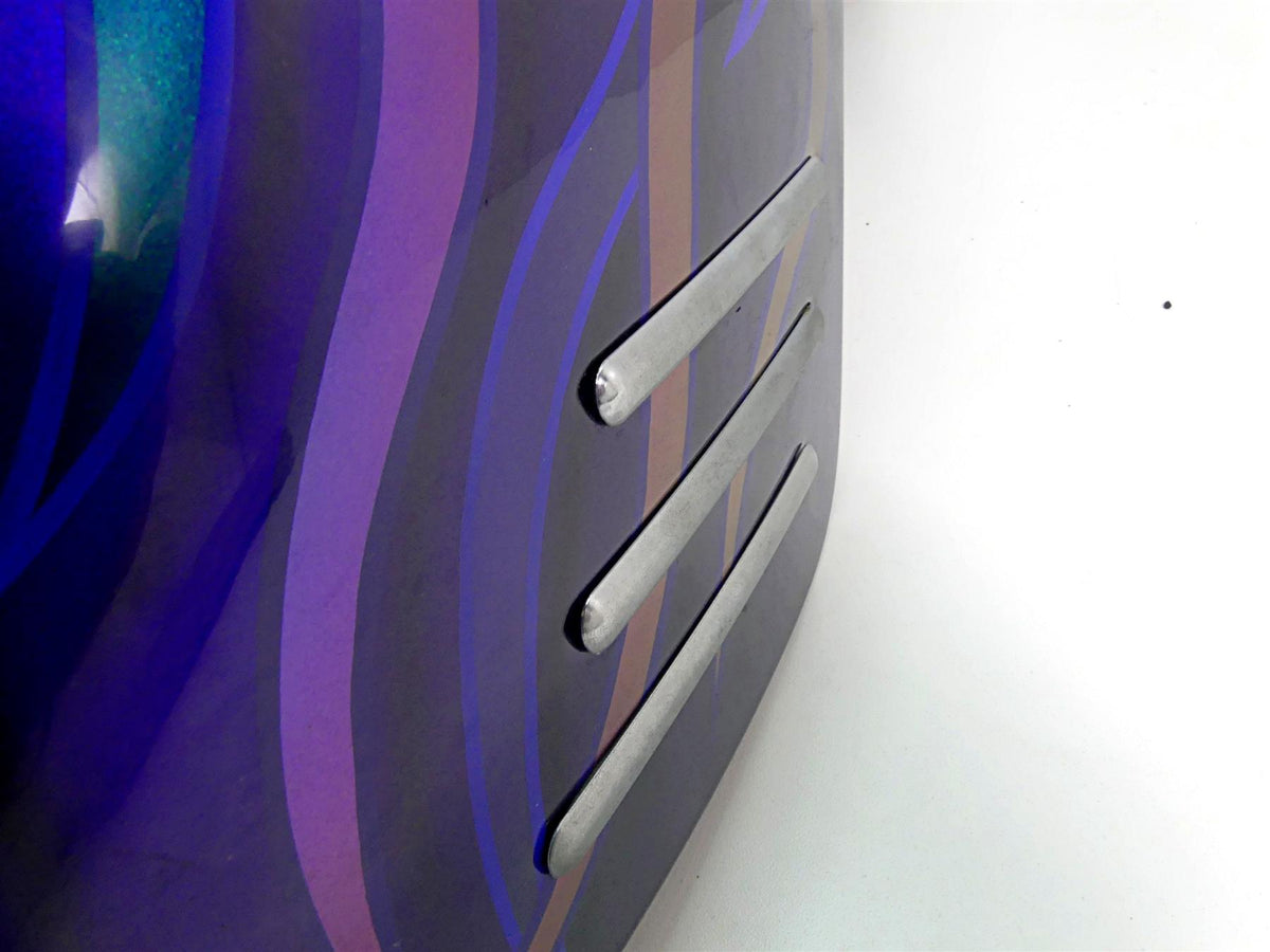 2002 Honda VTX1800 R Rear Fender - Purple Flames 80110-MEA-670 80110-MCV-S10 {{ shop.shopifyCountryName }} - Mototech271