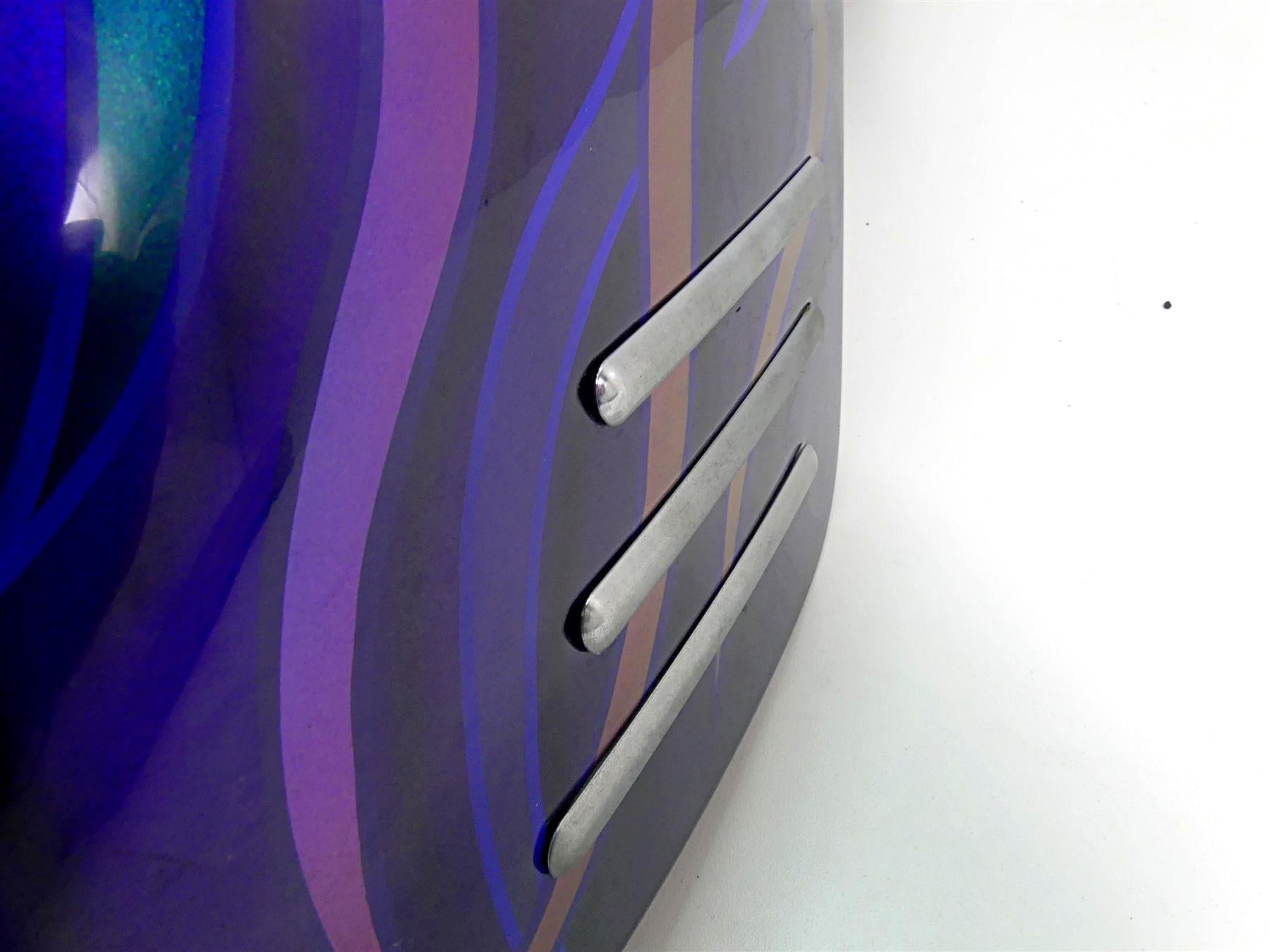 2002 Honda VTX1800 R Rear Fender - Purple Flames 80110-MEA-670 80110-MCV-S10 {{ shop.shopifyCountryName }} - Mototech271