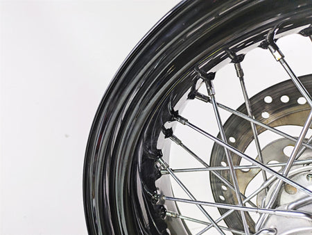 2008 Harley FLSTSB Cross Bones Rear Wheel Rim 17x6 -Read 44936-08 {{ shop.shopifyCountryName }} - Mototech271