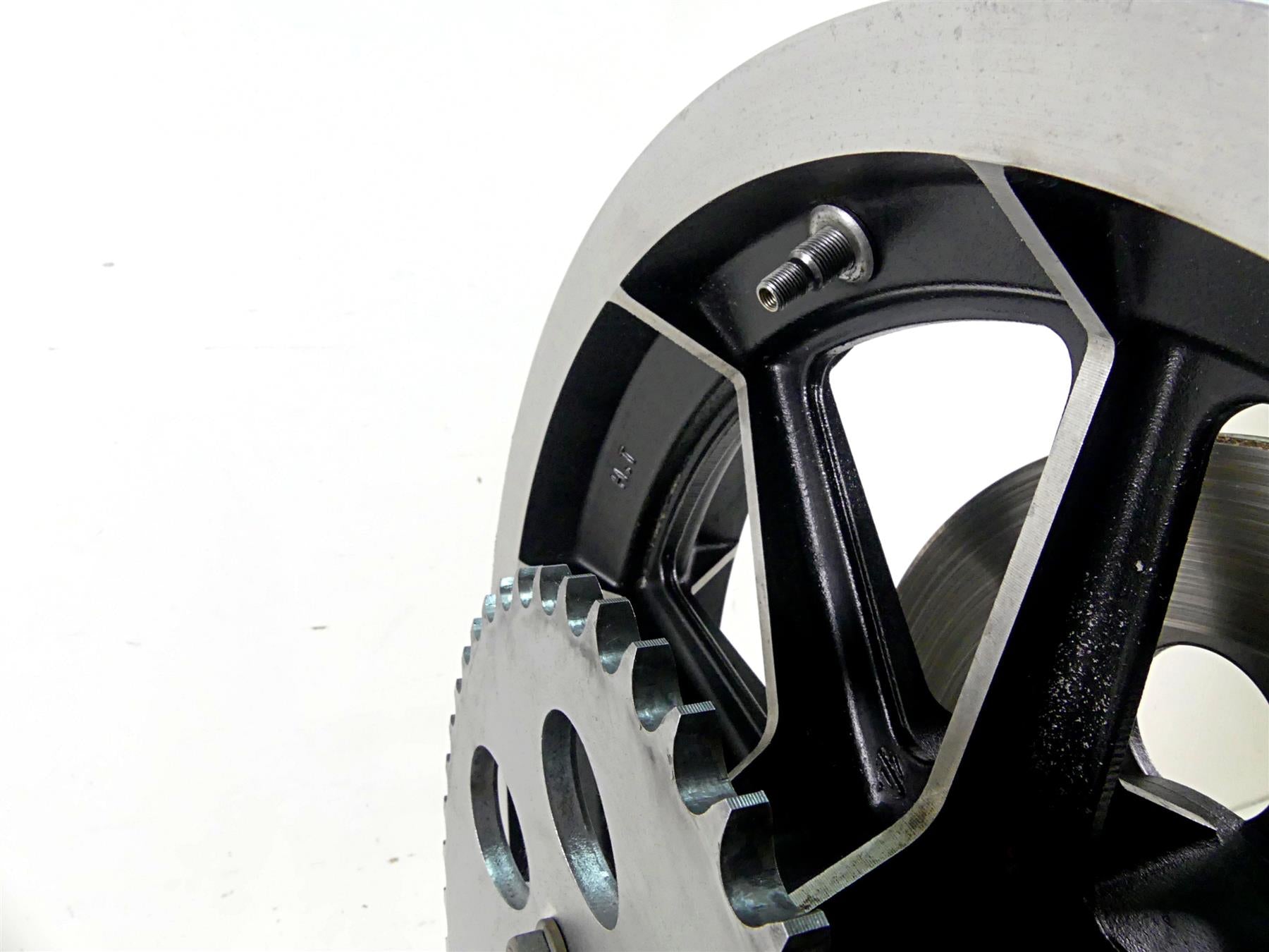 1979 Harley Sportster XLS1000 Roadster Rear Wheel Rim 9 Spoke 16x3 40953-79A {{ shop.shopifyCountryName }} - Mototech271