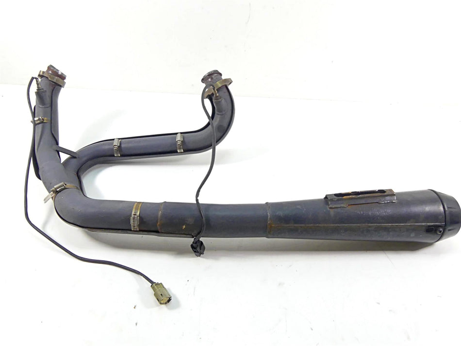 2014 Harley Dyna FXDB Street Bob Bassani Road Rage 2 in 1 Exhaust System 1D5250B {{ shop.shopifyCountryName }} - Mototech271