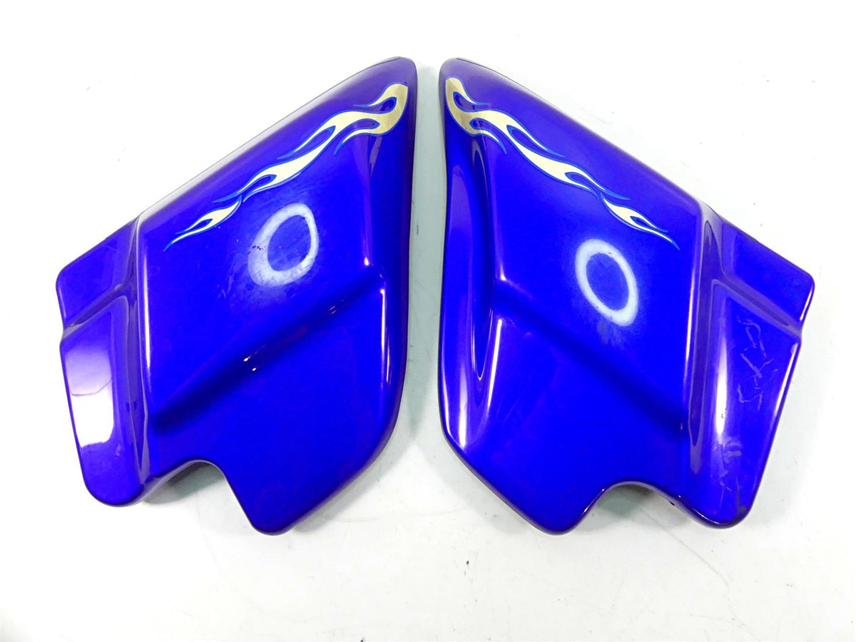 2007 Harley Touring FLHRSE CVO Road King Side Cover Set Candy Cobalt 66048-97 {{ shop.shopifyCountryName }} - Mototech271