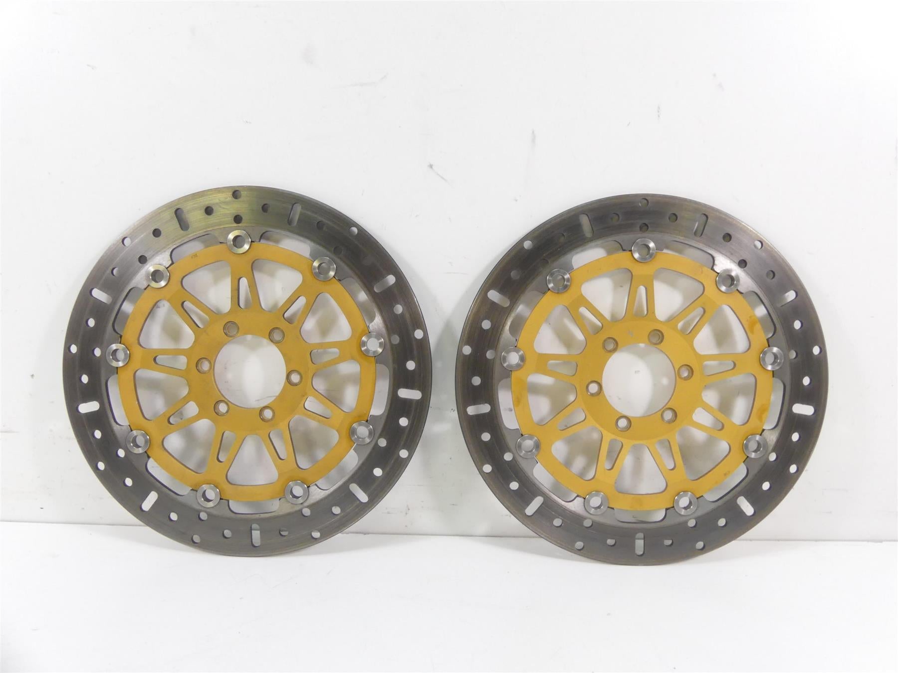 2009 Ducati Monster Multistrada 1100 S Front Golden Brake Rotor Disc Set {{ shop.shopifyCountryName }} - Mototech271