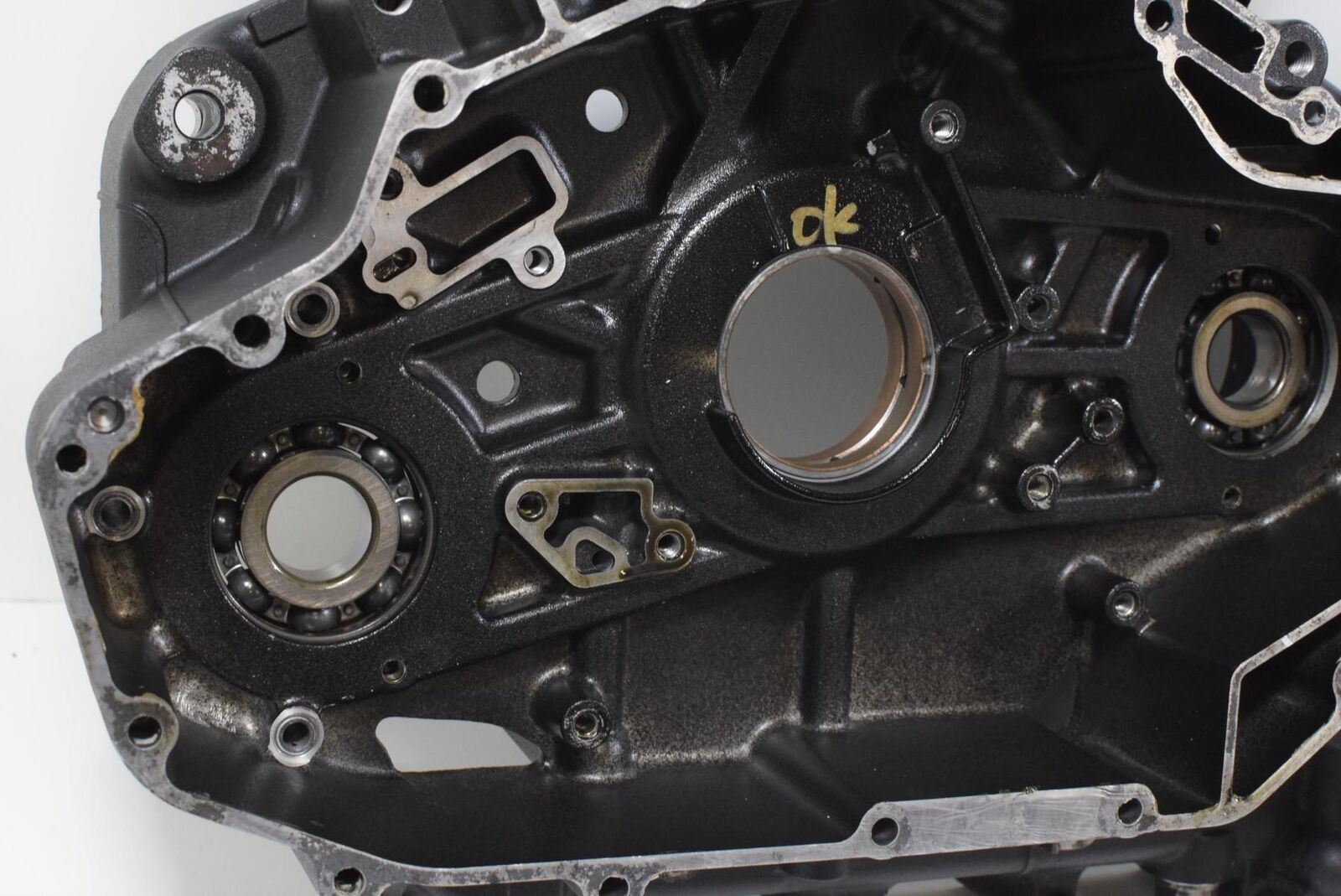 2011 Kawasaki VN1700 Vulcan Vaquero Engine Motor Crank Cases Crankcase 14001-013 {{ shop.shopifyCountryName }} - Mototech271