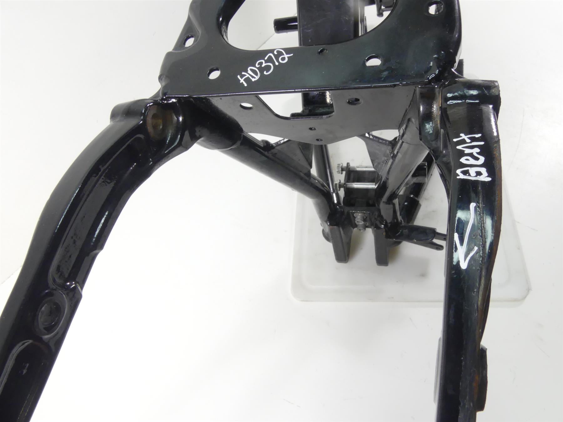 2016 Harley FXDLS Dyna Low Rider Bent Chassis Frame 29Dgr Slvg 47745-06B {{ shop.shopifyCountryName }} - Mototech271