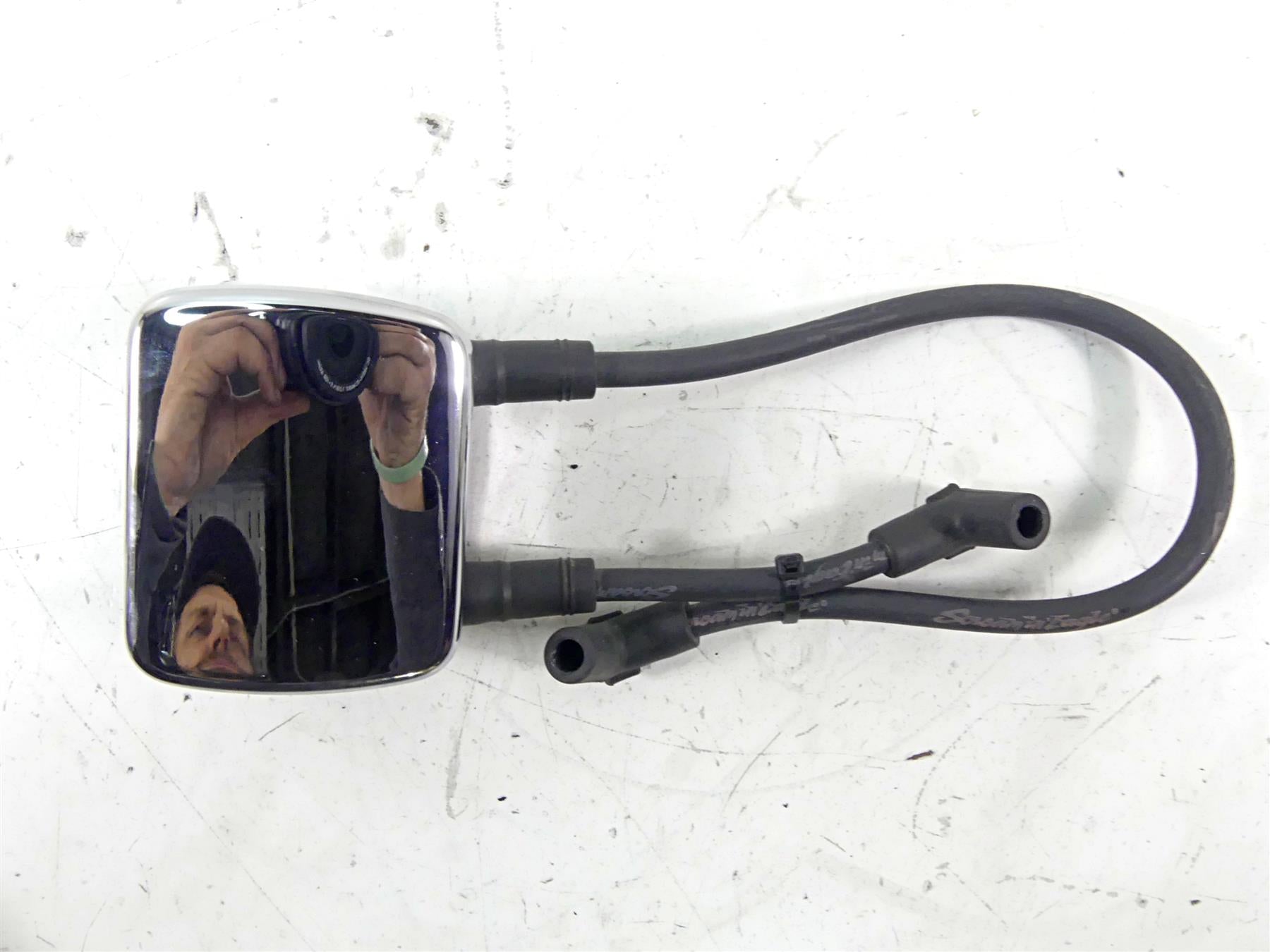 2006 Harley Softail FXSTSI Springer Ignition Coil Wires Chrome Cover 31743-01 {{ shop.shopifyCountryName }} - Mototech271
