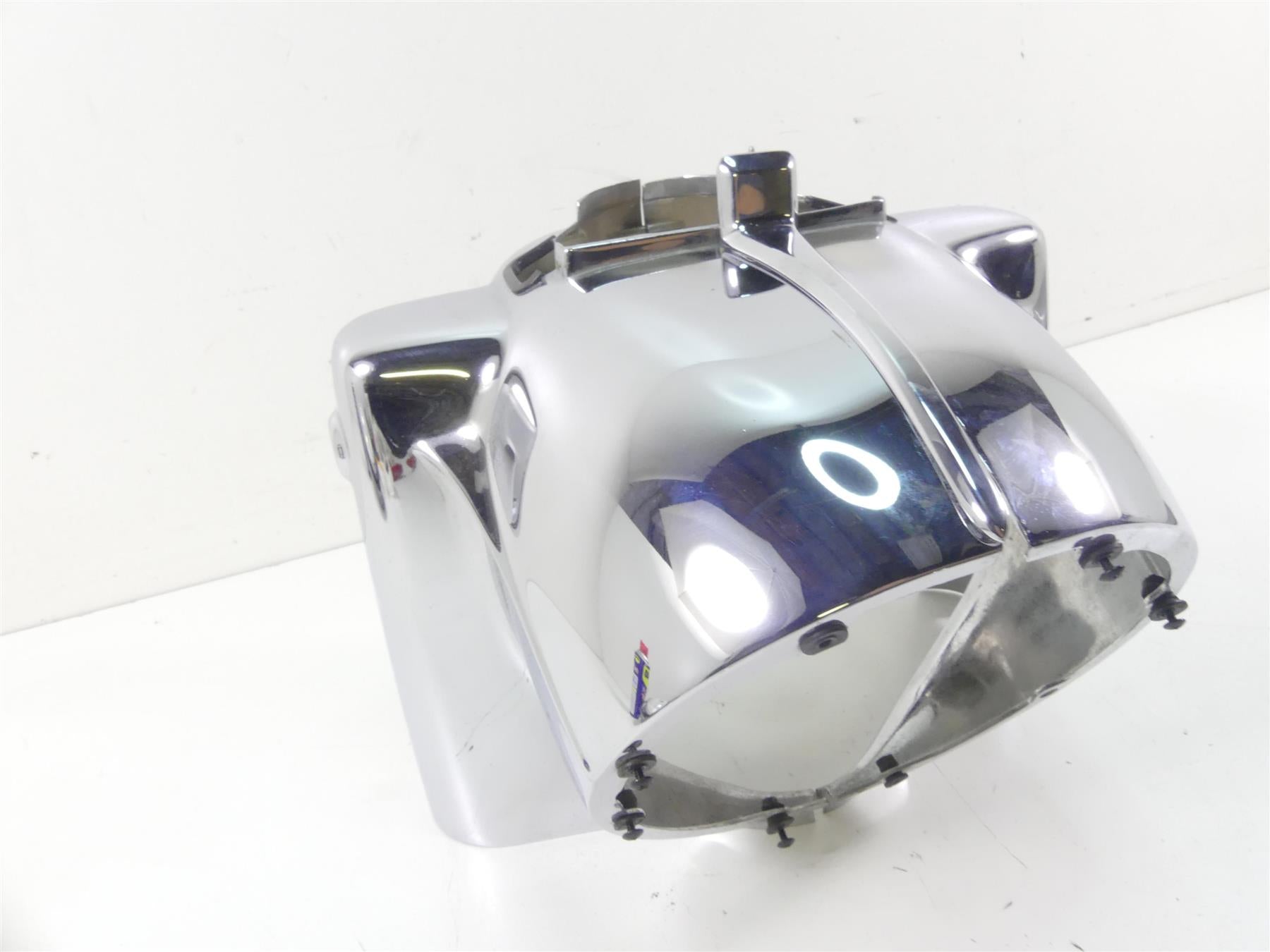 2002 Harley Touring FLHRCI Road King Chrome Headlight Covers