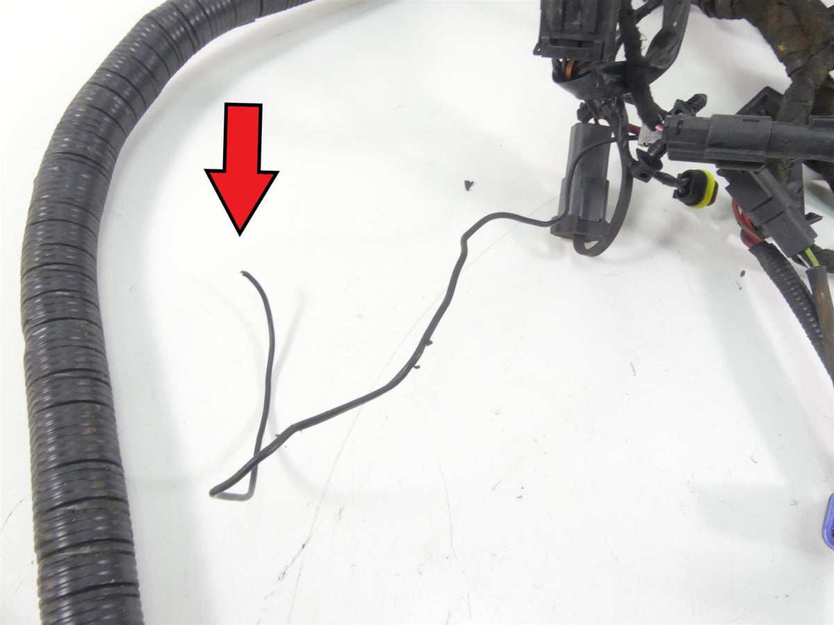 2011 Harley FXDWG Dyna Wide Glide Wiring Harness Loom - For Parts 69603-08A {{ shop.shopifyCountryName }} - Mototech271