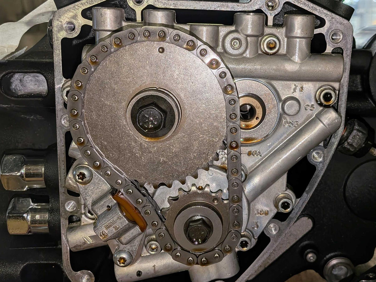 2012 Harley Softail FLSTF Fat Boy Bottom End Engine Crank Shaft Case 24722-07B {{ shop.shopifyCountryName }} - Mototech271