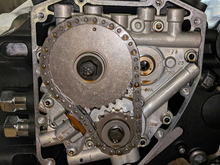 2012 Harley Softail FLSTF Fat Boy Bottom End Engine Crank Shaft Case 24722-07B {{ shop.shopifyCountryName }} - Mototech271
