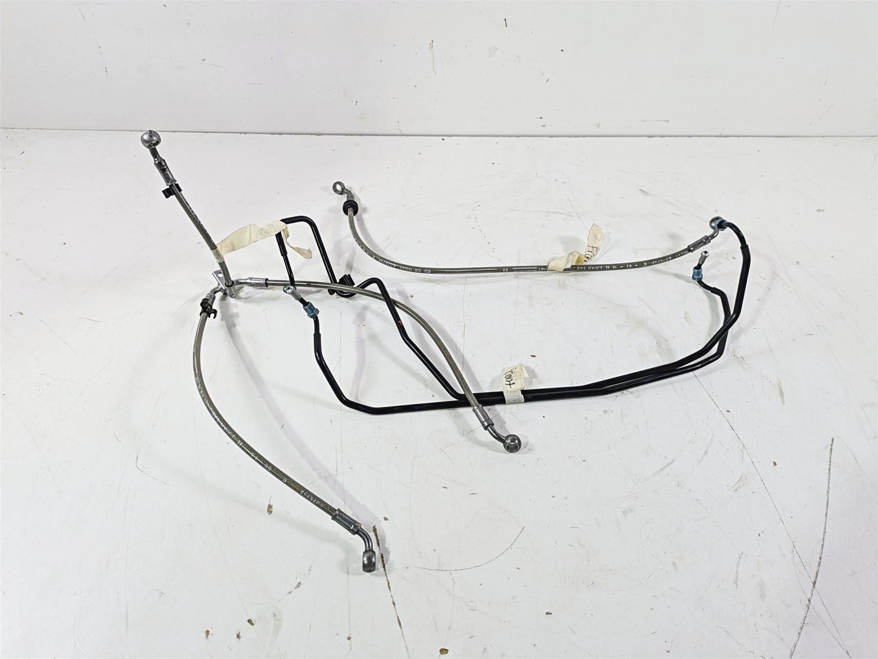 2016 BMW F800R K73 Front Abs Brake Line Hose Set 34328548297 34328548298 | Mototech271