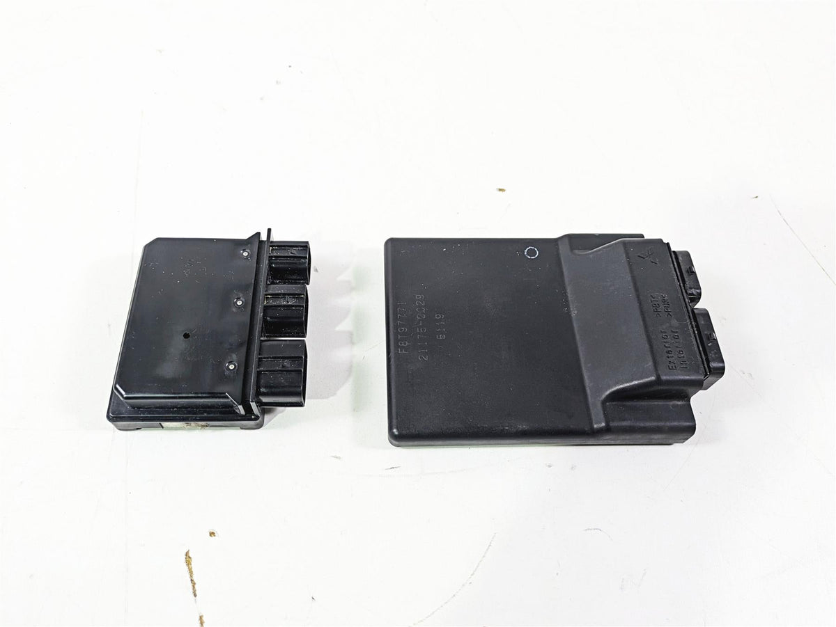 2005 Kawasaki ZX1000 ZX10R Ninja Cdi Ecu Ecm & Black Relay Box Set 21175-0029 {{ shop.shopifyCountryName }} - Mototech271