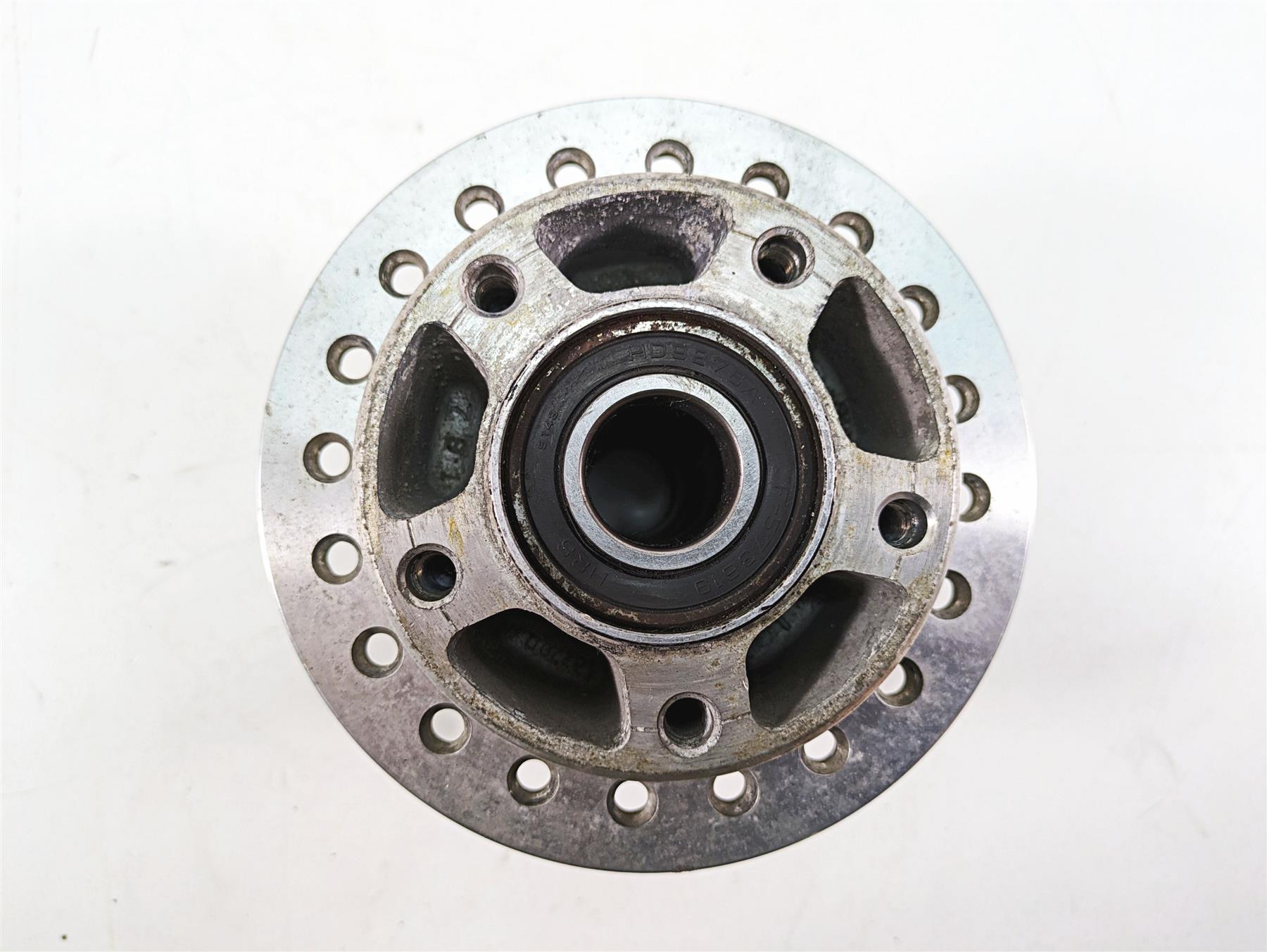 2009 Harley FXDC Dyna Super Glide Custom Front Spoke Wheel Hub 43105-08 {{ shop.shopifyCountryName }} - Mototech271
