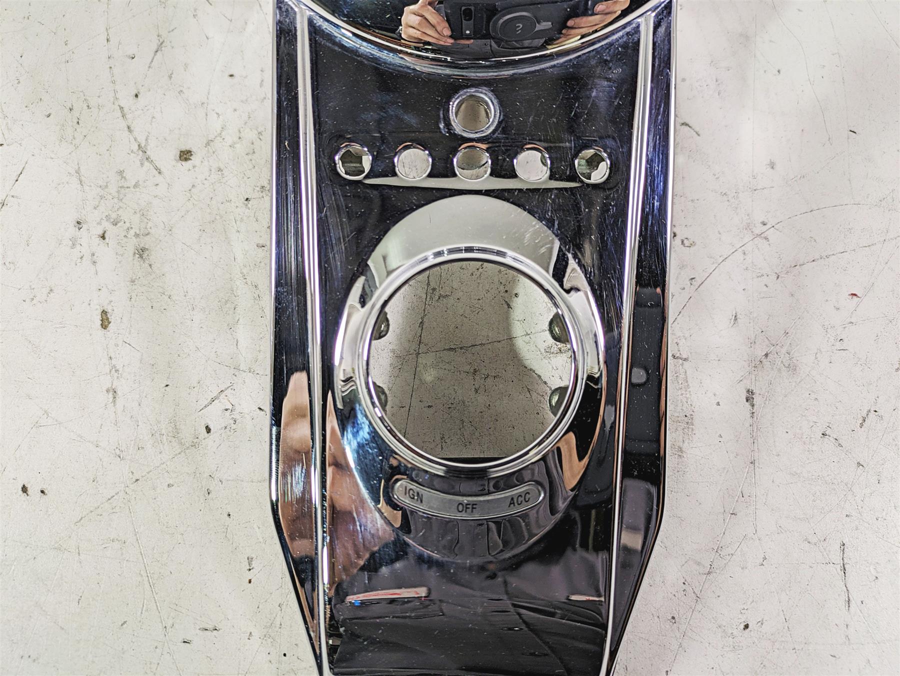 2005 Harley Softail FLSTFSE CVO Fat Boy Fuel Tank Dash Cover Console 71259-05 {{ shop.shopifyCountryName }} - Mototech271