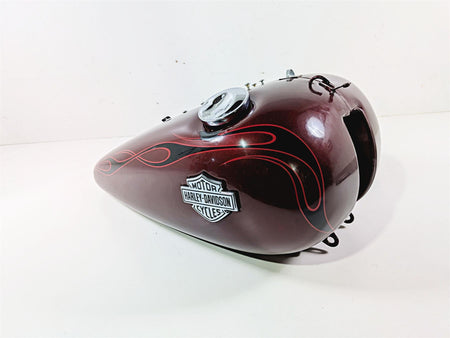 2009 Harley FXCWC Softail Rocker Fuel Gas Petrol Tank Crimson Red -Dent 62105-08 {{ shop.shopifyCountryName }} - Mototech271
