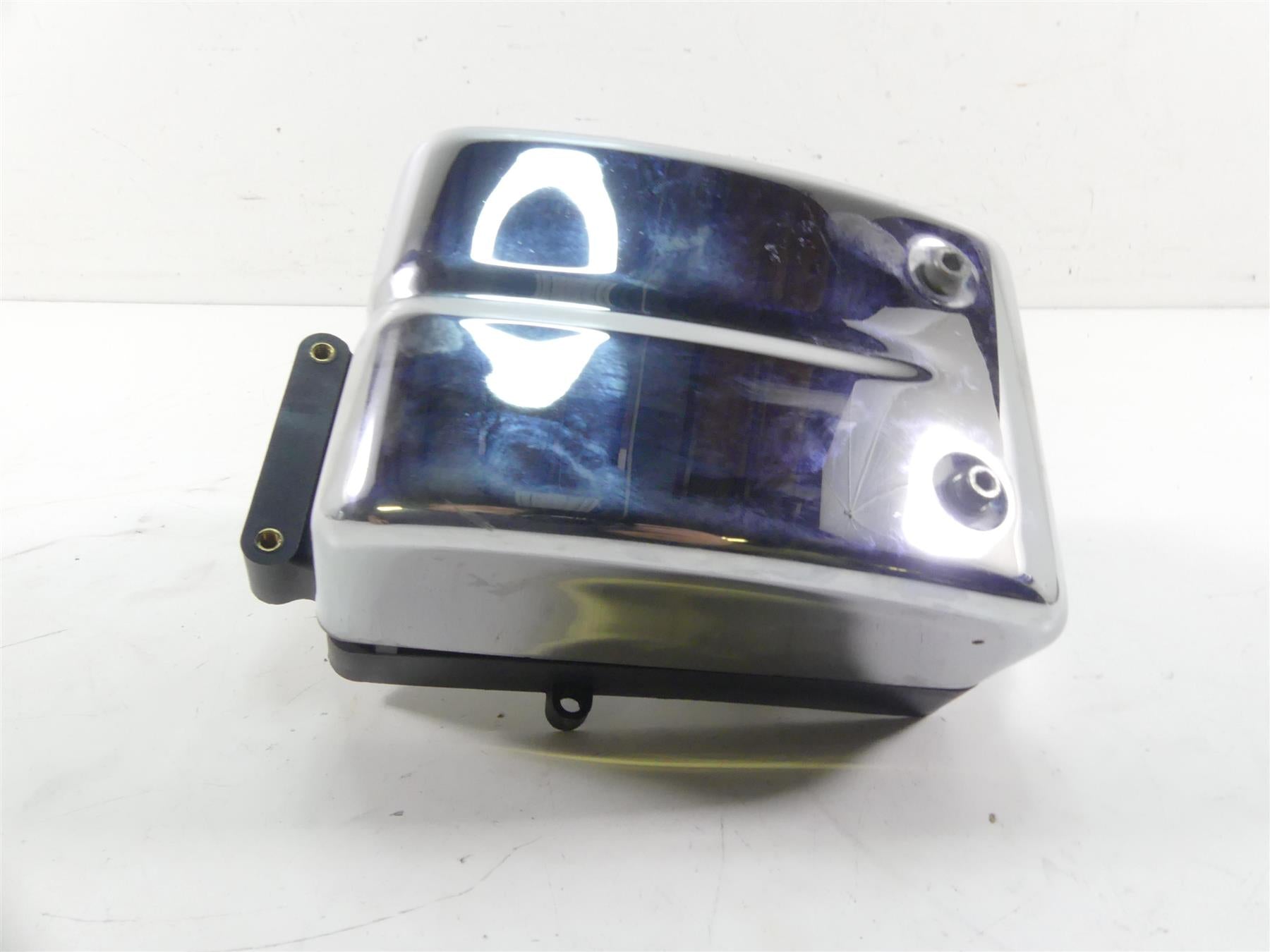 2009 Harley FXDL Dyna Low Rider Electric Holder Tray & Chrome Cover 70367-04B {{ shop.shopifyCountryName }} - Mototech271