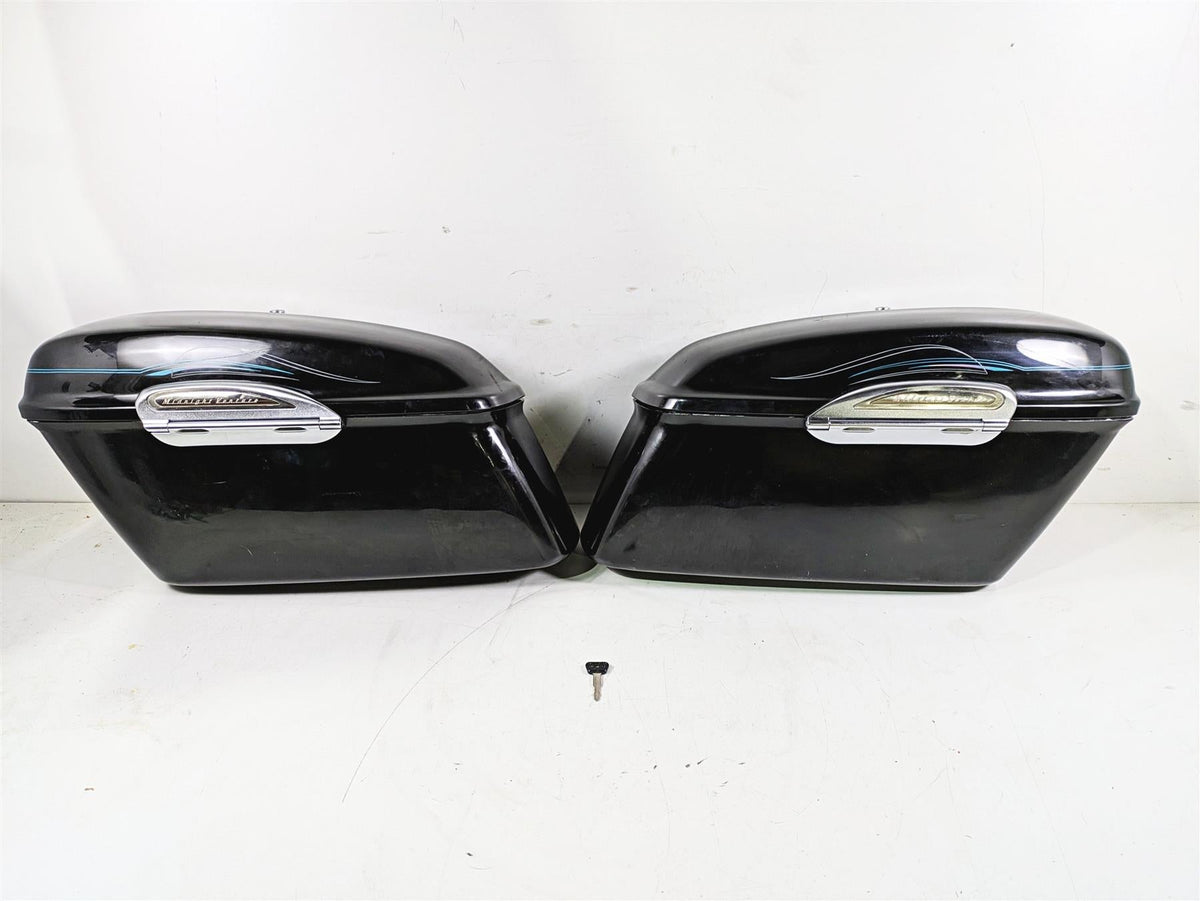 2004 Yamaha XVZ1300 Royal Star Left Right Saddlebag Set 4XY-Y2843-1C-P0 {{ shop.shopifyCountryName }} - Mototech271