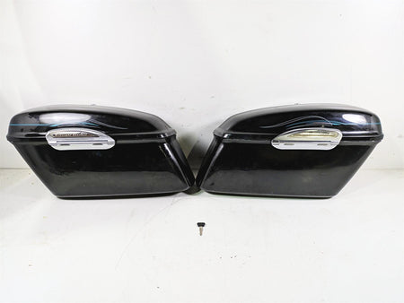 2004 Yamaha XVZ1300 Royal Star Left Right Saddlebag Set 4XY-Y2843-1C-P0 {{ shop.shopifyCountryName }} - Mototech271