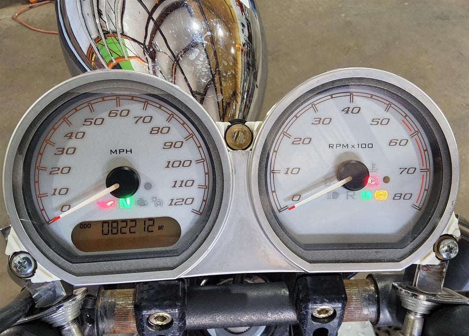 Harley Davidson Touring Glide Speedometer Speedo Gauges 82K 70900124 {{ shop.shopifyCountryName }} - Mototech271