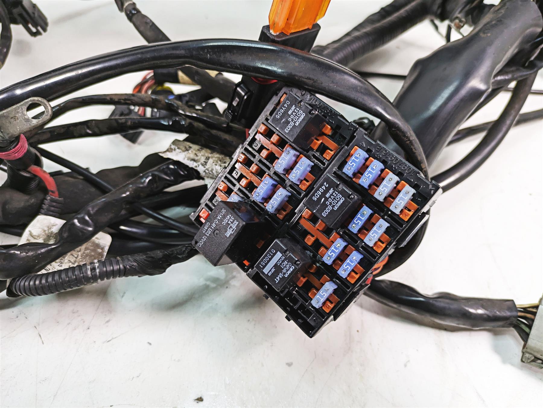 2009 Harley Touring FLHTCU Electra Glide Main Wiring Harness - No Abs 71000-09 {{ shop.shopifyCountryName }} - Mototech271