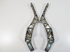 2009 Yamaha XV1900 Raider Rear Chrome Fender Support Braces L 5C7-21613-00-00