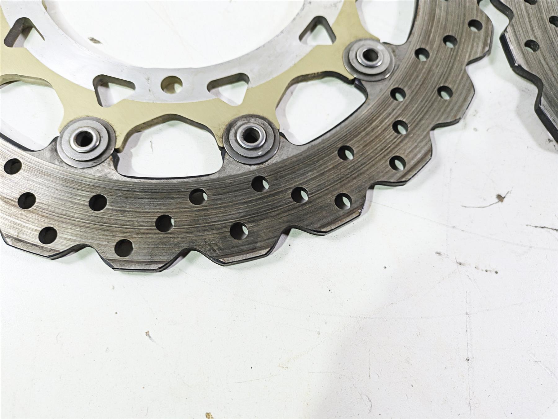 2012 Yamaha XT1200 Super Tenere Front Brake Disc Rotor Set 23P-2581T-00-00 {{ shop.shopifyCountryName }} - Mototech271