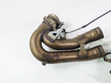 Load image into Gallery viewer, 2013 Ducati Hypermotard 821 SP Exhaust Header Pipe &amp; Servo Set 57013292B

