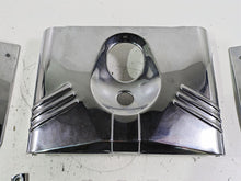 Load image into Gallery viewer, 2005 Harley Softail FLSTFSE CVO Fat Boy Headlight Cover Set 67889-91A 67891-99
