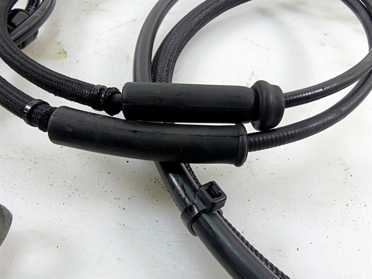 2017 Harley Dyna FXDB Street Bob 10" Risers Throttle Cable Clutch & Brake Line {{ shop.shopifyCountryName }} - Mototech271