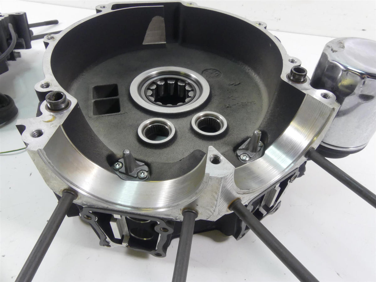 2002 Harley Touring FLHRCI Road King Crankcase Engine Crank Case Set 24597-99 {{ shop.shopifyCountryName }} - Mototech271