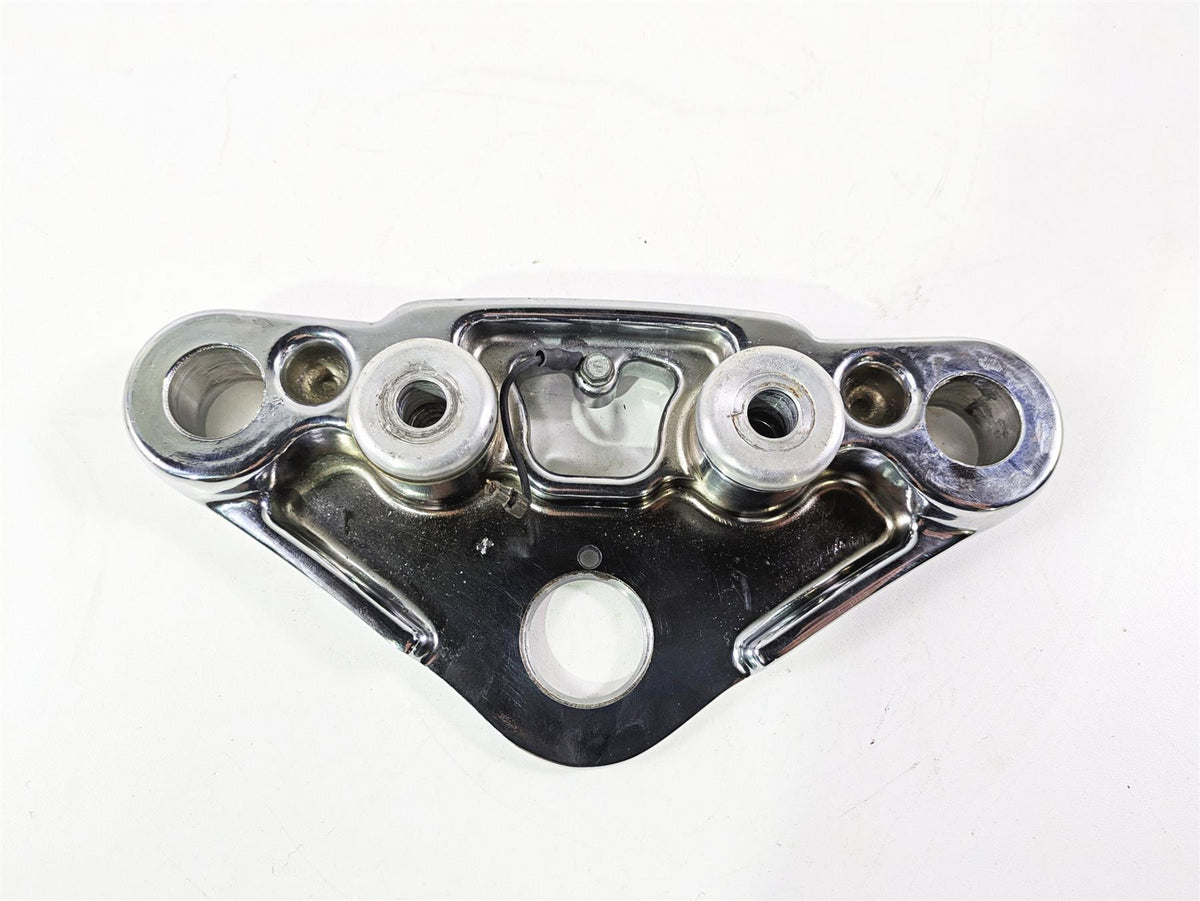 2008 Harley FXCWC Softail Rocker Upper Triple Tree Steering Clamp 46637-08 {{ shop.shopifyCountryName }} - Mototech271