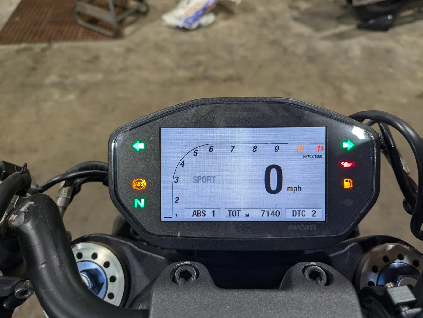2016 Ducati Monster 1200 S Cdi Ecm Bbox Speedo Ignition Switch Key 7K 28642331A {{ shop.shopifyCountryName }} - Mototech271
