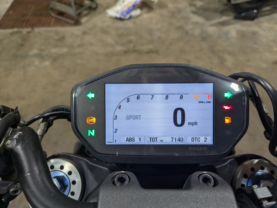 2016 Ducati Monster 1200 S Cdi Ecm Bbox Speedo Ignition Switch Key 7K 28642331A {{ shop.shopifyCountryName }} - Mototech271