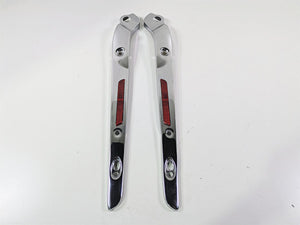 2014 Harley FXDF Dyna Fat Bob Rear Fender Chrome Struts Braces 59281-08 59410-08