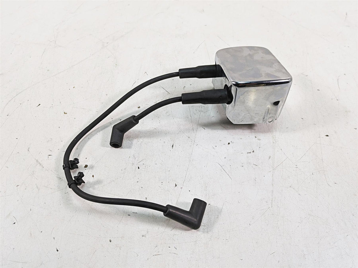 2006 Harley FLSTI Softail Heritage Delphi Ignition Coils + Chrome Cover 31743-01 {{ shop.shopifyCountryName }} - Mototech271