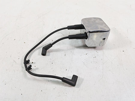 2006 Harley FLSTI Softail Heritage Delphi Ignition Coils + Chrome Cover 31743-01 {{ shop.shopifyCountryName }} - Mototech271
