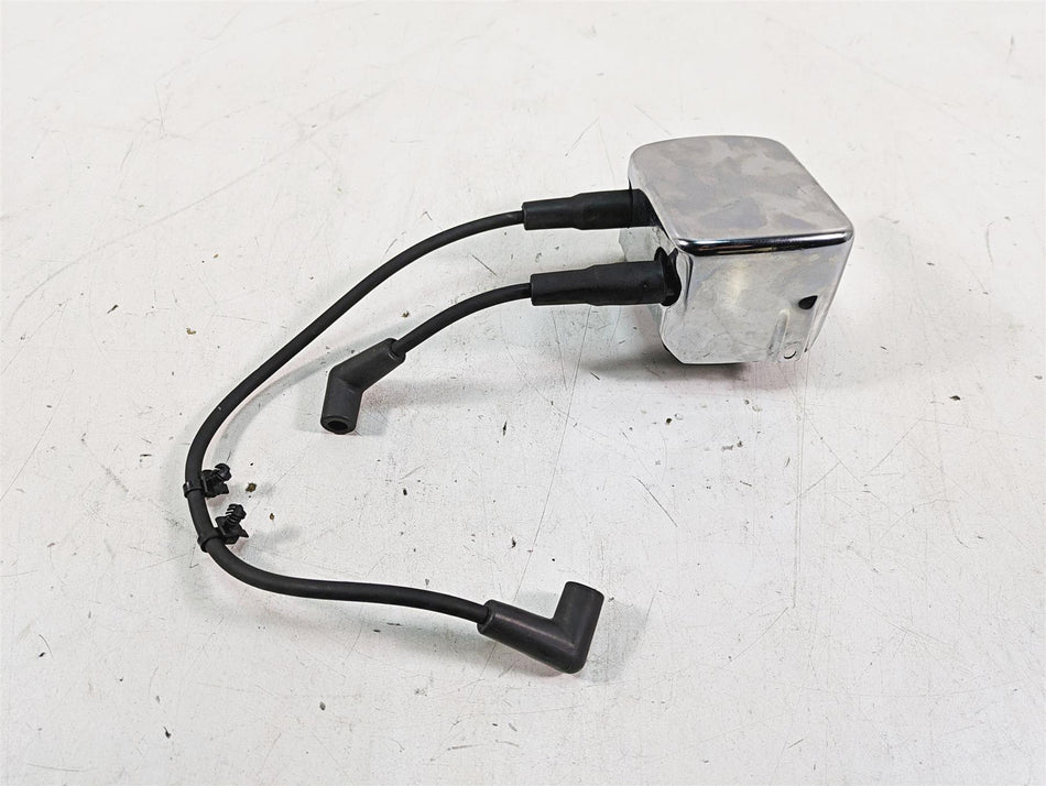 2006 Harley FLSTI Softail Heritage Delphi Ignition Coils + Chrome Cover 31743-01 {{ shop.shopifyCountryName }} - Mototech271