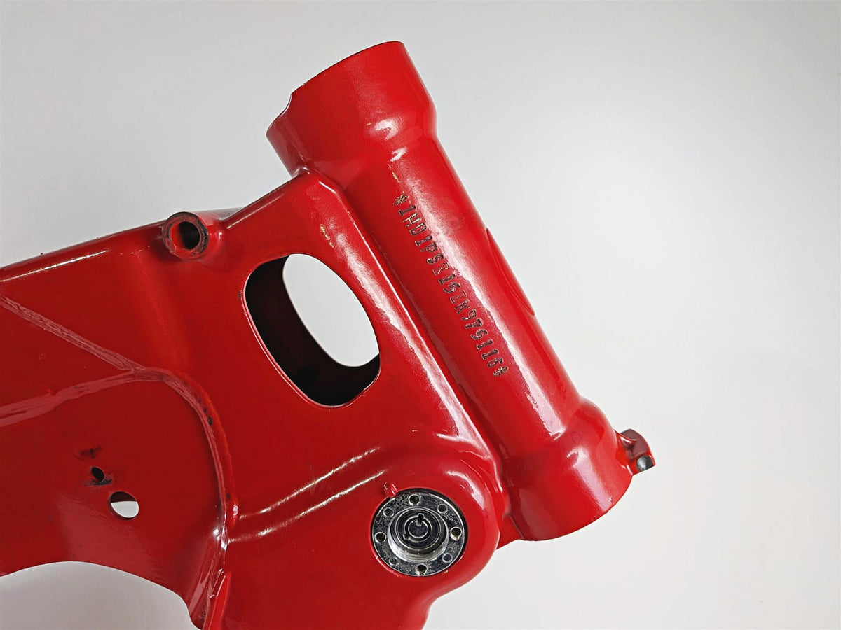 2008 Harley FXDSE CVO Dyna Straight Red Frame Chassis With Clean Texas Title 47293-06-Mototech271