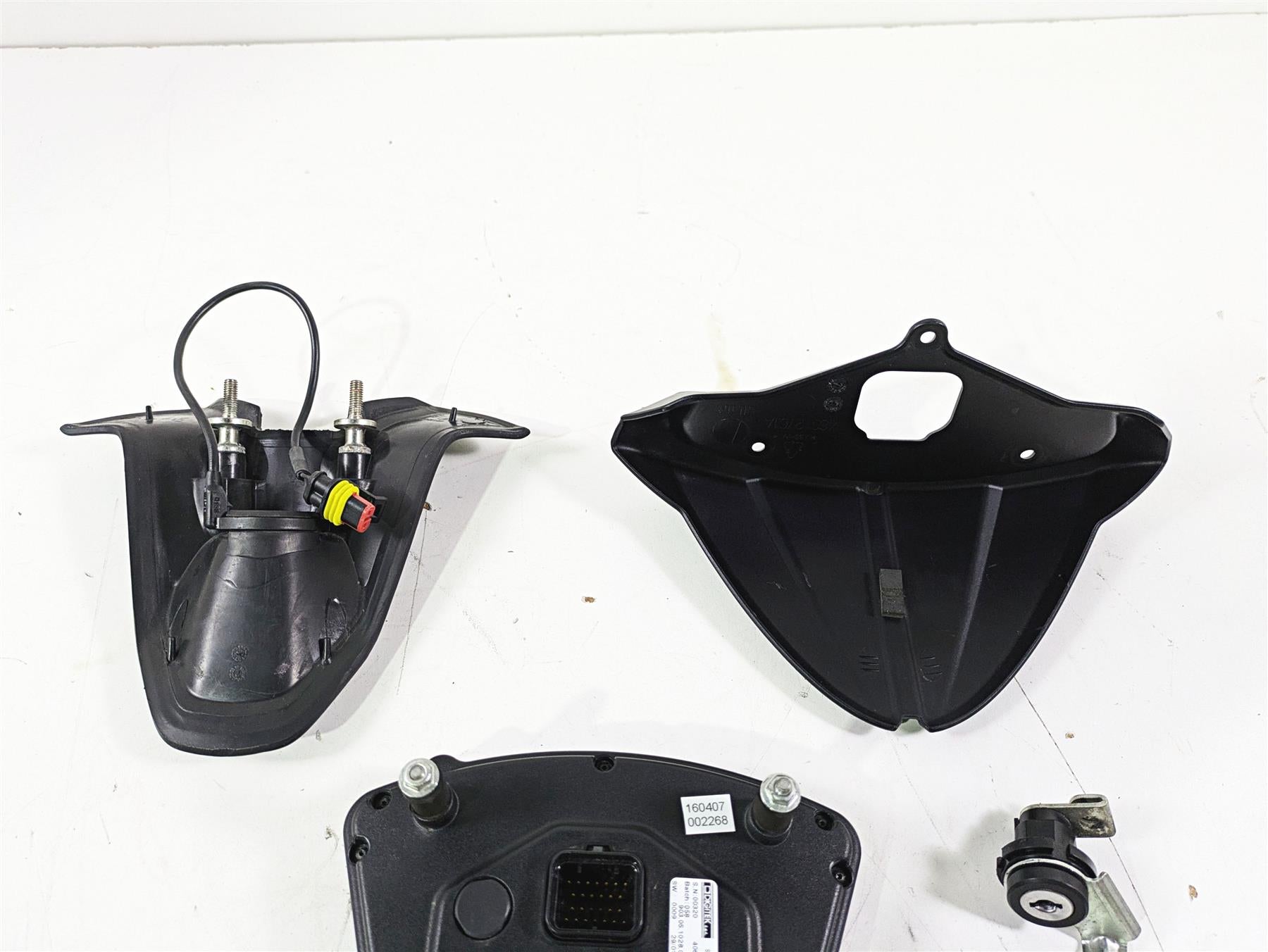 2008 Ducati SBK 1098 S Speedometer Ignition Switch Key Set 10k 40610603A {{ shop.shopifyCountryName }} - Mototech271