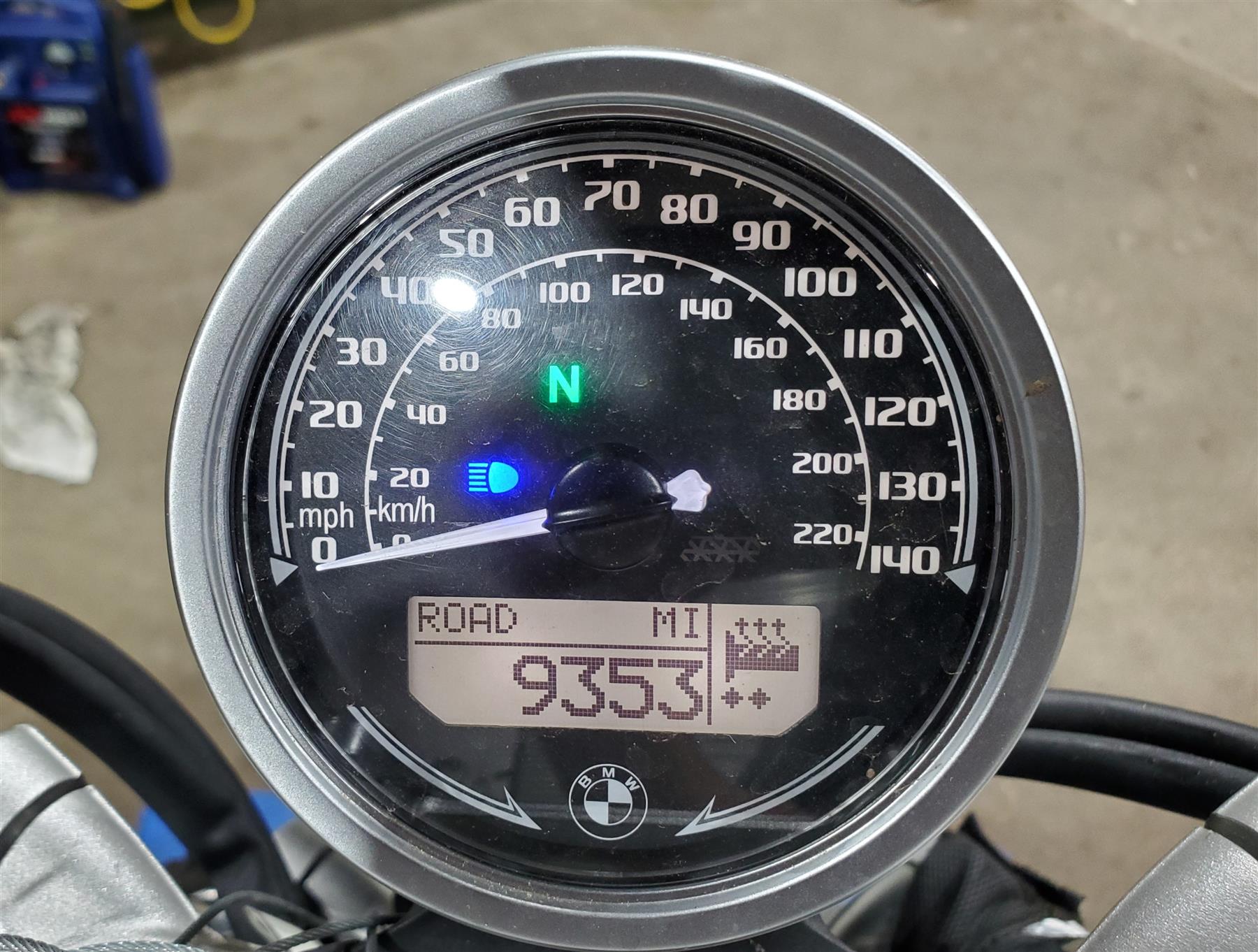 2022 BMW RnineT Pure K22 Speedometer Gauge Instrument - 9k 62111691264 {{ shop.shopifyCountryName }} - Mototech271